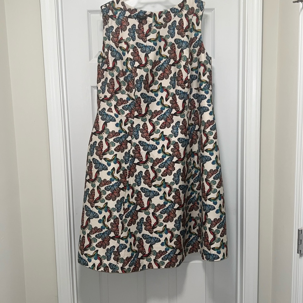 Talbots Butterfly Dress